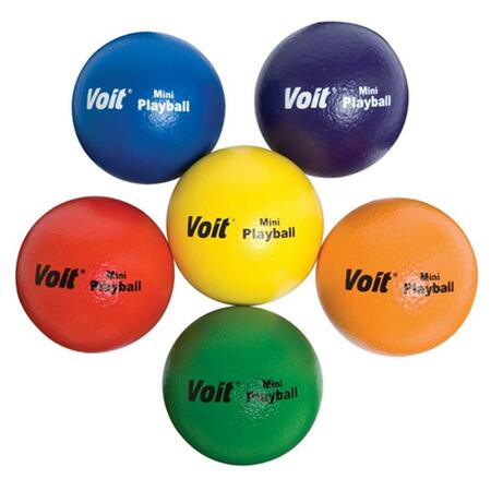 VOIT Soft Tuff-Coated Foam Low-Bounce Ball, Green VTMNPGGN
